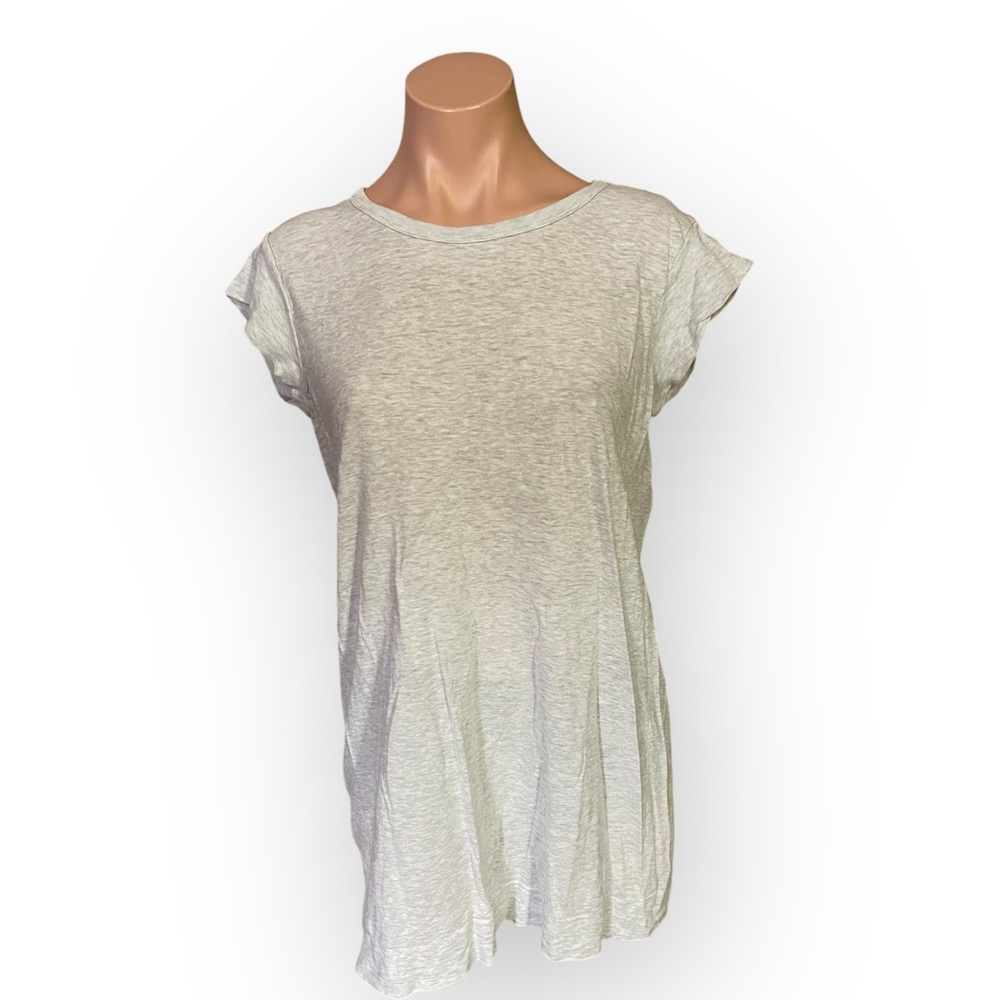 Athleta Women’s Medium Gray With Ease Short Sleeve Tee